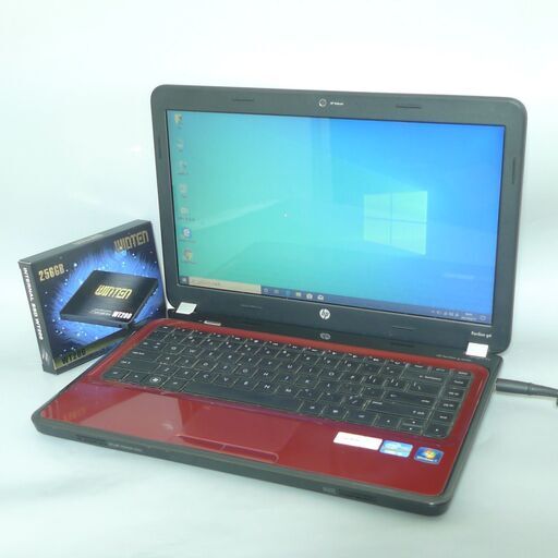 送料無料 カメラ＆Wi-Fi 中古動作良品 14.0型 HP pavilion g4 ノートパソコン 第2世代Core i3 4GB DVDRW Windows10 LibreOffice 英語版KB