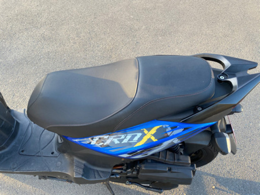エス・ワイ・エム SYM CROX125 クロックス125 実働車 青 4スト125cc