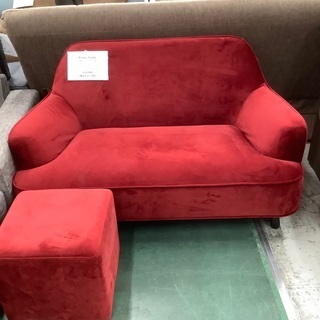 家具ならトレファク吉川店！！ Francfranc 2人掛けソファー オットマン付き