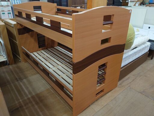 【愛品倶楽部柏店】太平産業　木製2段ベッド【店舗同時販売中】