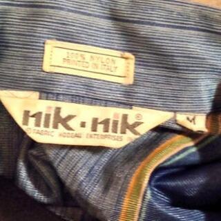 NIKNIK（ニクニク） レア　ヴィンテージ ビンテージ　70\'s ポリシャツ　ディスコシャツ
