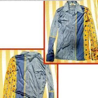 NIKNIK（ニクニク） レア　ヴィンテージ ビンテージ　70\'s ポリシャツ　ディスコシャツ