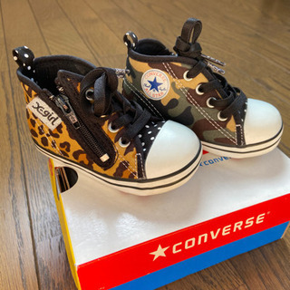 X-girl×converse コラボスニーカー＊13センチ