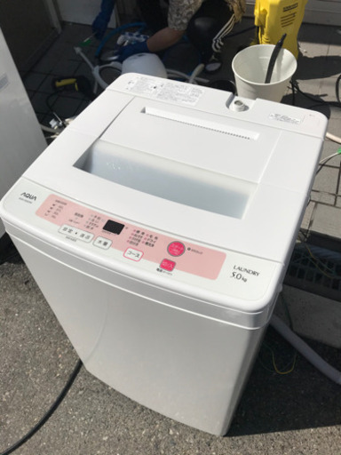 洗濯機　5キロ大阪市内配達無料⭕️保証付き