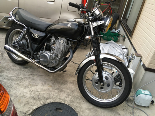 【交換希望】車検1年ありヤマハ SR400 キャブ車スカチューン SR400 交換希望 交換希望】車検1年ありヤマハ SR400 キャブ車スカ