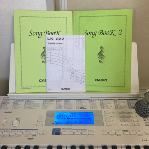 カシオCASIO 電子キーボード LK-222 ⭐︎美品 フルセット LK-222 | 光