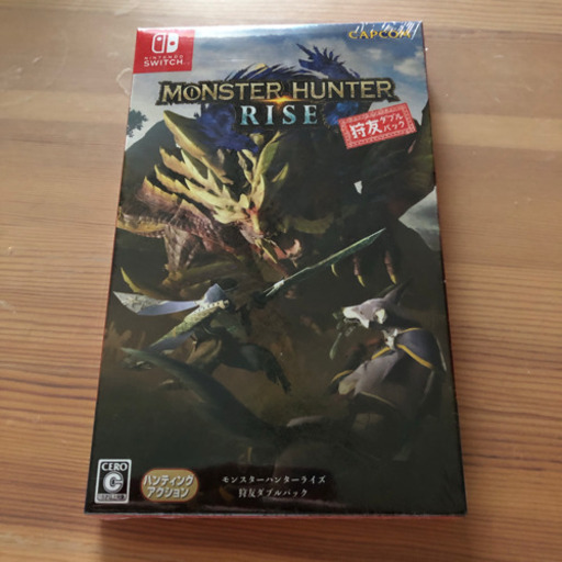 【新品】Switchモンスターハンターライズ狩友ダブルパック