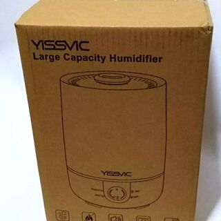 【新品】YISSVIC 加湿器【4L大容量】