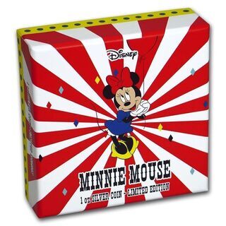 2019年発行 1オンス 銀貨 2ドル ディズニーカーニバルコレクション