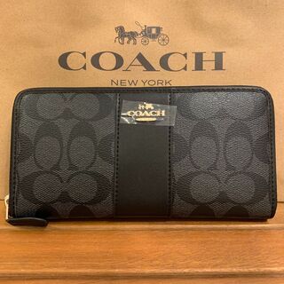 【ネット決済・配送可】【COACH】  新品正規品 　長財布  ...