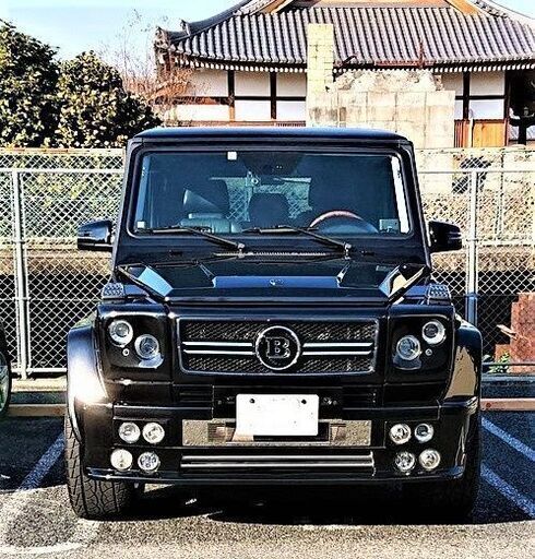 メルセデスベンツ Gクラス よじ登る ブラバス 変換スペーサー