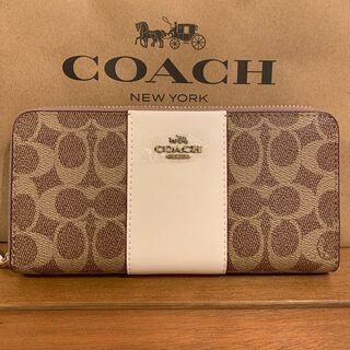 【ネット決済・配送可】 【COACH】  新品正規品 　長財布 