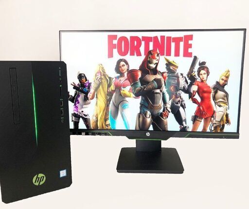 中古☆HP ゲーミングPC モニターセット GTX1660 SUPER