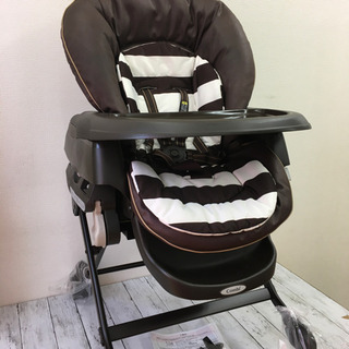 電動スウィングラック コンビ ネムリラ4キャスAUTOSWING lotta ブラウン