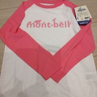 mont-bell　ピンクの長袖