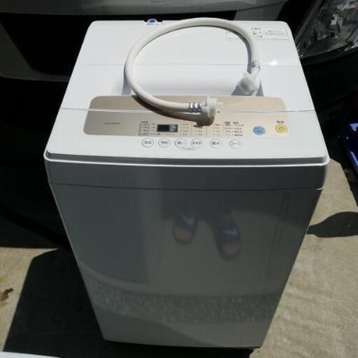 2020年製 IRIS OHYAMA アイリスオーヤマ 5kg 全自動洗濯機 IAW-T502EN 動作品