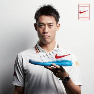 錦織圭選手着用モデル ナイキ エアズーム ヴェイパー 27cm 錦織圭の日本に対する想いからデザインの着想を得たナイキ エア