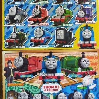 機関車トーマスのパズル２つ　2～3歳用