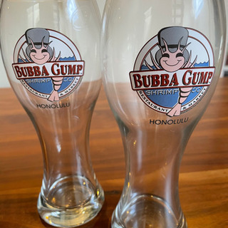2個セット BUBBA GUMP ビールグラス　未使用　大きいグ...