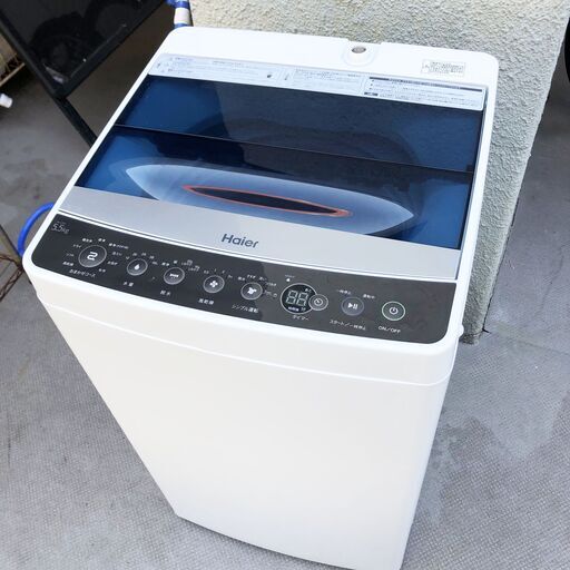 中古☆Haier 洗濯機 2019年製 5.5K