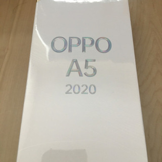 【新品未開封】OPPO A5 2020 ブルー 64GB iij...