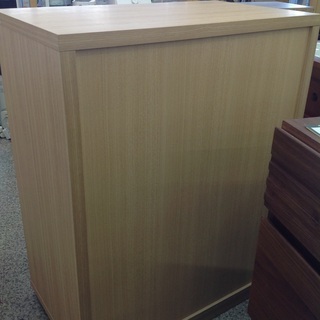 ナチュラル 木製 4段チェスト【9650148】