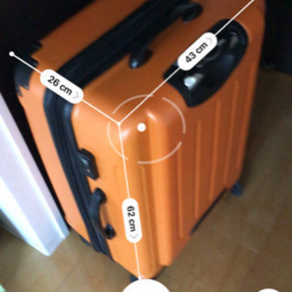 【ネット決済】スーツケース　7泊分入ります。