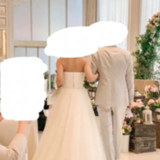 Vieux Paris シンプル ウエディングドレス 式当日1回のみ使用