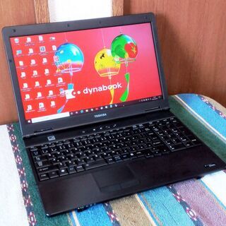 ?dynabook B450 ③/HDD250GB/Dual-Core CPU♪/メモリ4GB/DVD?/SD 