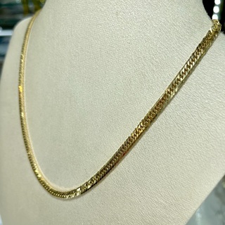 中古品】K18 8面トリプル(平) 28g 45cm [430]