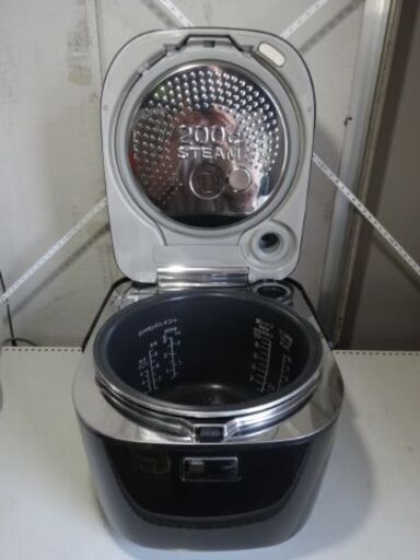 Panasonic スチーム IHジャー炊飯器 SR-SX183 大火力おどり炊き ダイヤモンド竈(かまど)釜 1.8L 1升 ブラック パナソニック