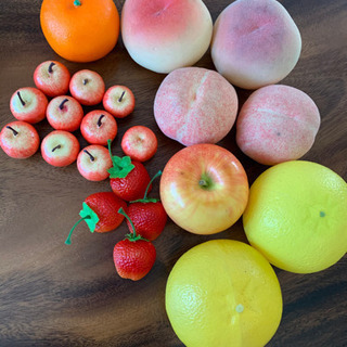 ⑤食品サンプル　22点　7種類　果物　フルーツ