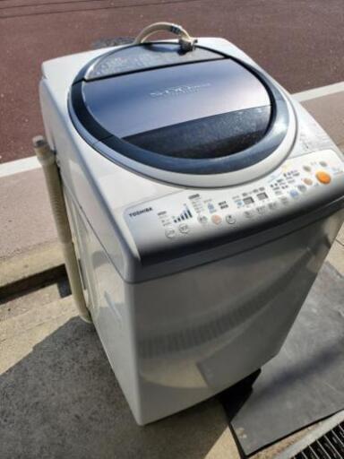 TOSHIBA　8キロ洗濯機　AW-80VK 2011年製　温風乾燥機能付き