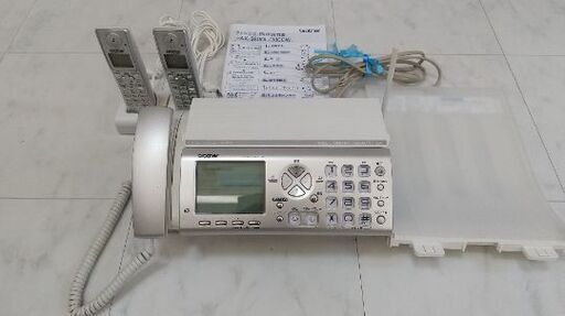 ブラザー  ファクシミリ電話機 FAX-380DL コードレス子機 2台付