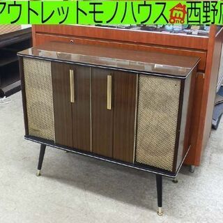 レトロ 一体型オーディオ ビクター ステレオHi-Fi オーディ...