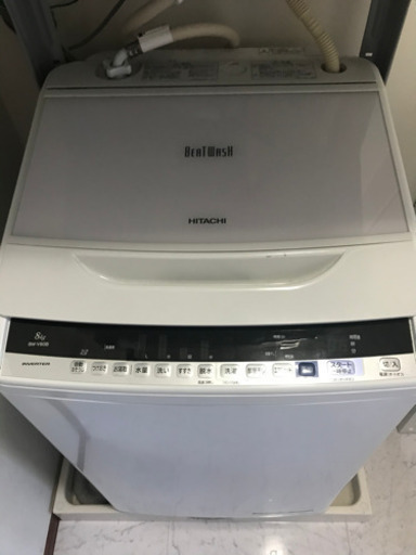 洗濯機　2017 日立ビートウォッシュ　BW-V80B