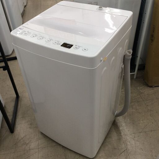 J529 ★6ヶ月保証付き★ ハイアール Haier 全自動洗濯機 AT-WM45B 2019年製 ホワイト クリーニング、動作確認済み