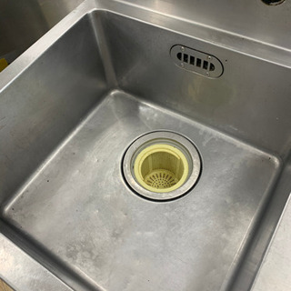 P3027 業務用　1槽シンク　ステンレス　幅100×奥行60×高さ95cm 厨房　プラクラ東区本町店　札幌