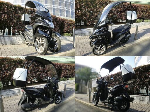 ★普通免許仕様ZORROルーフ＆BOX付トリシティABS付ワイドトレッド！LED/グリップヒーター/USB★東京/大田区【下取OK】 ☆普通免許仕様ZORROルーフ＆BOX付トリシティABS付ワイドトレッド！LED