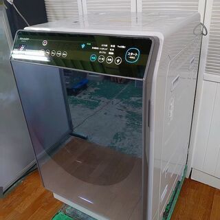 hシャープ ES-W111-SL [ドラム式洗濯乾燥機 洗濯11.0kg/乾燥6.0kg