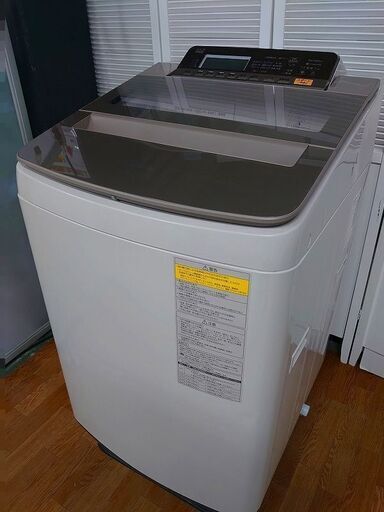 【希少！！】 ｈパナソニック R3246) 店頭引取大歓迎♪ Panasonic 2017年製 ] ヒーターセンサー方式・水冷除湿タイプ 10.0kg NA-FW100S5 洗濯機