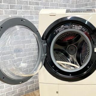 ハッピー西葛西店】10kgドラム式洗濯機/乾燥容量6kg 日立 風アイロン左