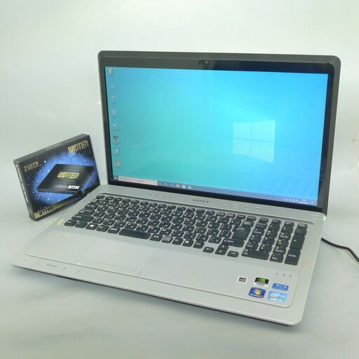 送料無料 新品SSD256GB ノートパソコン 中古良品 16型 SONY VPCF237FJ Core i5 8GB BD-RE Bluetooth 無線Lan webカメラ Win10 LibreOffice