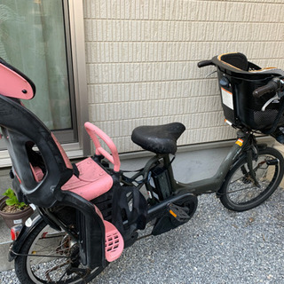 [お取引中] 注意:ジャンク品　子ども乗せ電動アシスト自転車