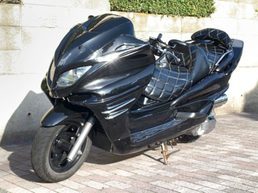 オールブラックカラー‼︎【YAMAHA マジェスティ 250cc】LED付き‼︎