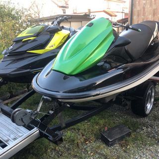 トレーラー付き！シードゥRXP 260RS改、カワサキSTX 15F