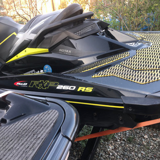 トレーラー付き！シードゥRXP 260RS改、カワサキSTX 15F