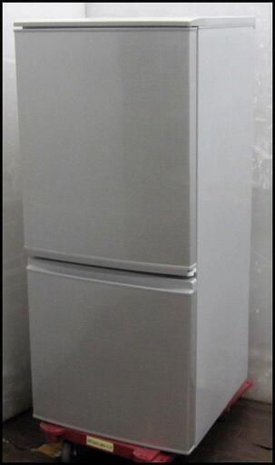 新生活！17600円 シャープ 2ドア冷蔵庫 137L 2015年 シルバー