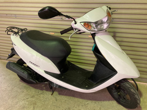 【売約済】実働 BT新品 ホンダ AF68 ディオ 4スト インジェクションバイク 原付 スクーター 白
