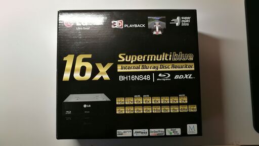 LGエレクトロニクス　ブルーレイドライブ BH16NS48